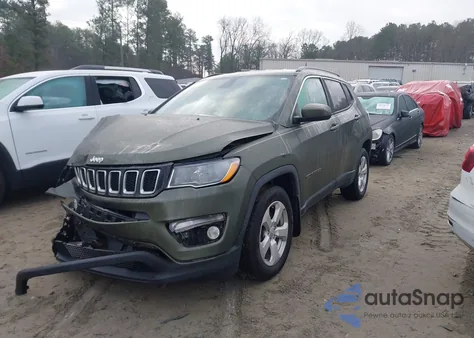 2019 Jeep Compass Latitude Fwd из США, поврежденный, VIN 3C4NJCBB2KT685532